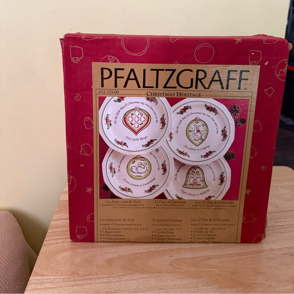 Pfaltzgraff Christmas Heritage new never used